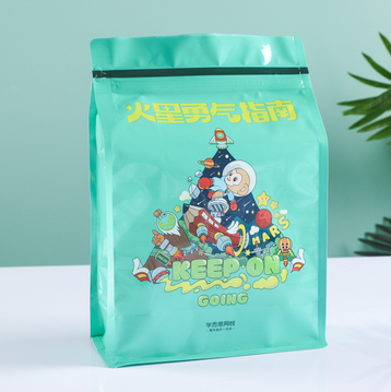 宠物食品包装袋通用八边封塑料自封食品包装袋猫粮狗粮包装袋