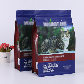 厂家印刷猫粮袋 食品级塑料包装袋大号食品袋 八边封包装袋