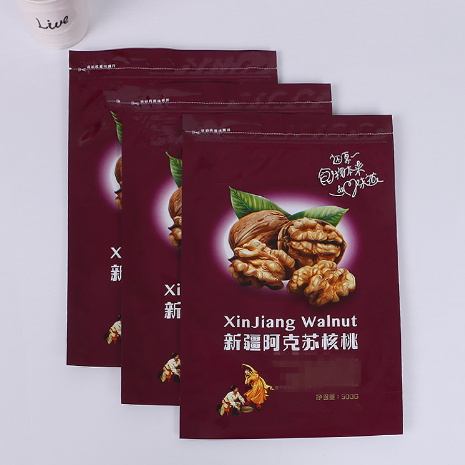 零食核桃包装袋 自立自封复合袋 食品级塑料袋厂家