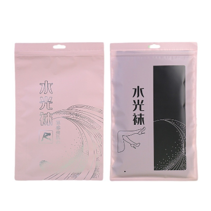 新款女士水光袜包装袋丝袜内衣通用复合塑料袋服装自封袋