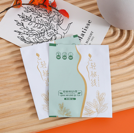 专业生产铝箔茶叶食品包装袋 轻秘线QS减肥绿茶红茶密封袋