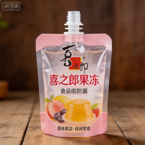 喜之郎果冻自立吸嘴袋 食品级防漏 果味果冻休闲零食定制包装