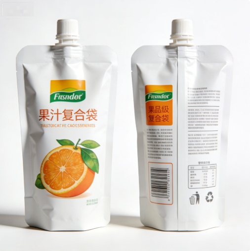 食品级果汁复合包装袋 防漏阻隔吸嘴袋 源头工厂可定制
