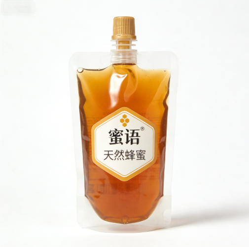 蜂蜜自立吸嘴袋 高阻隔保鲜袋 食品级液
