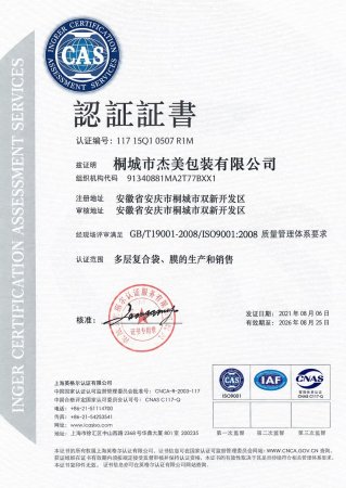 ISO质量体系（中文)