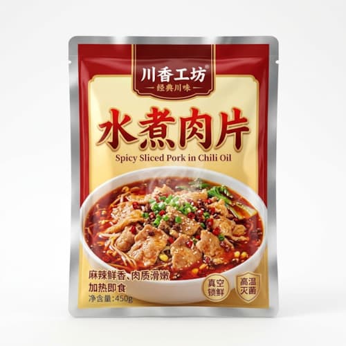 水煮肉片耐油蒸煮袋 麻辣预制菜防串味高阻隔真空包装袋