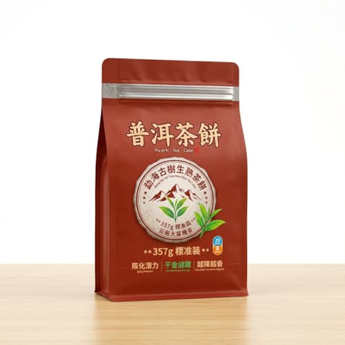 普洱茶饼包装袋_茶饼避光袋铝箔袋厂家_普洱茶包装彩印定做