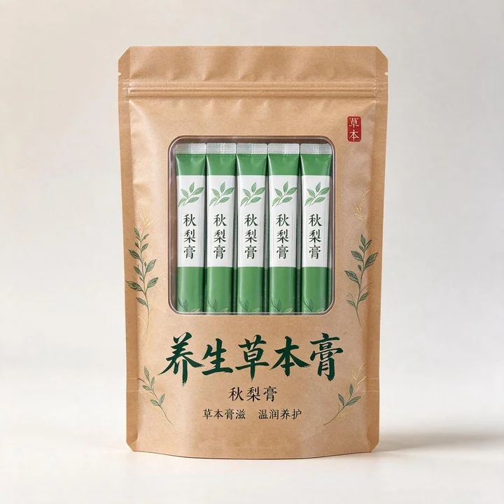 养生草本膏外包装袋 镀铝条袋小包装内袋