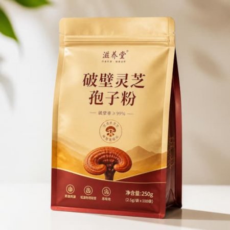 破壁滋补粉八边封袋 自立铝箔拉链袋 防