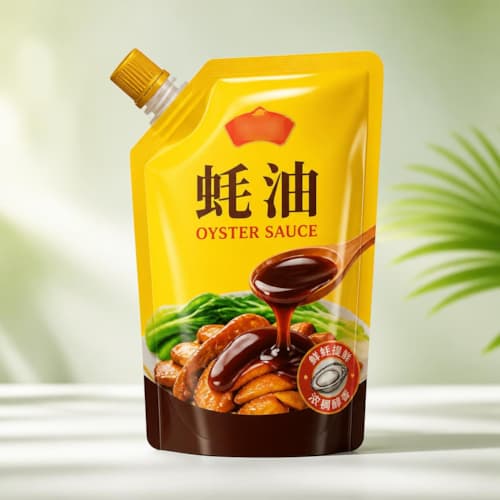 蚝油自立吸嘴袋 蚝油液体调料便携防漏自立吸嘴包装袋