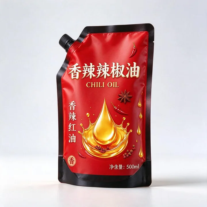辣椒油包装袋 香辣辣椒油隔氧避光耐油高阻隔包装袋