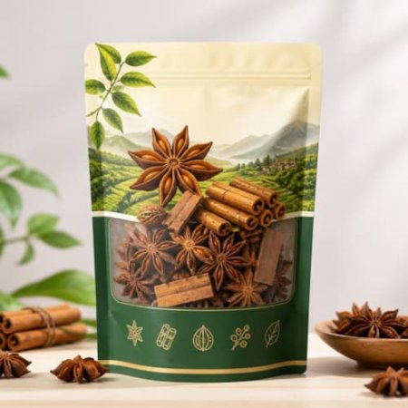 大料颗粒彩印袋 八角桂皮颗粒耐摩擦彩印复合包装袋
