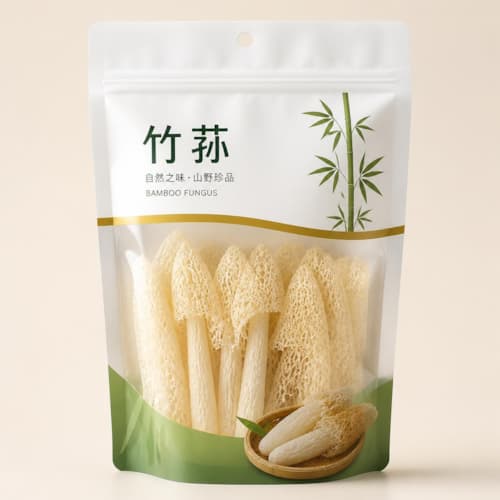 竹荪包装袋 竹荪食用菌防潮隔氧袋
