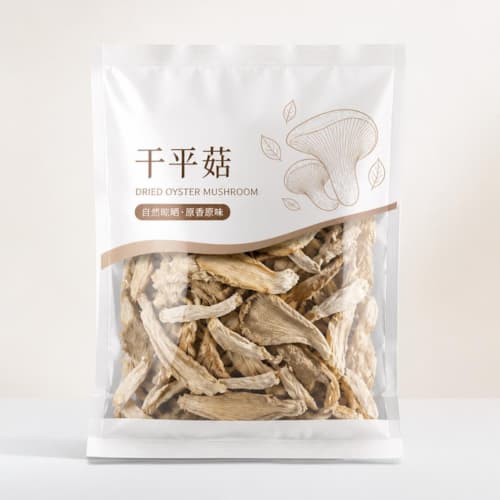 平菇干货包装袋 干平菇菌菇防潮耐摩擦彩印包装袋