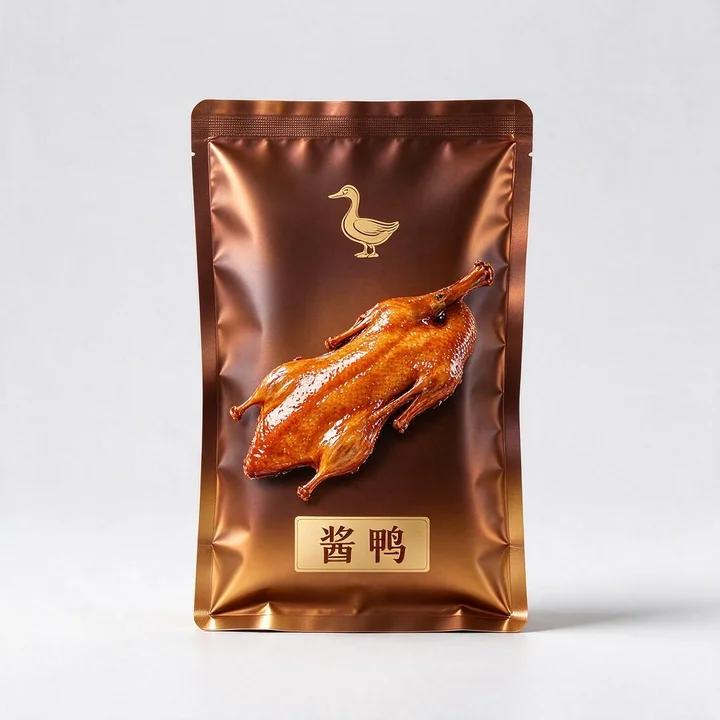 酱鸭包装袋 酱板鸭肉制品避光锁香彩印真空包装袋