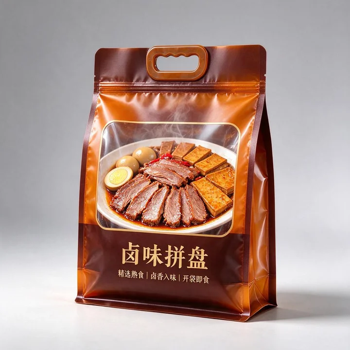 熟食三边封小袋 卤味熟食分装便携独立易