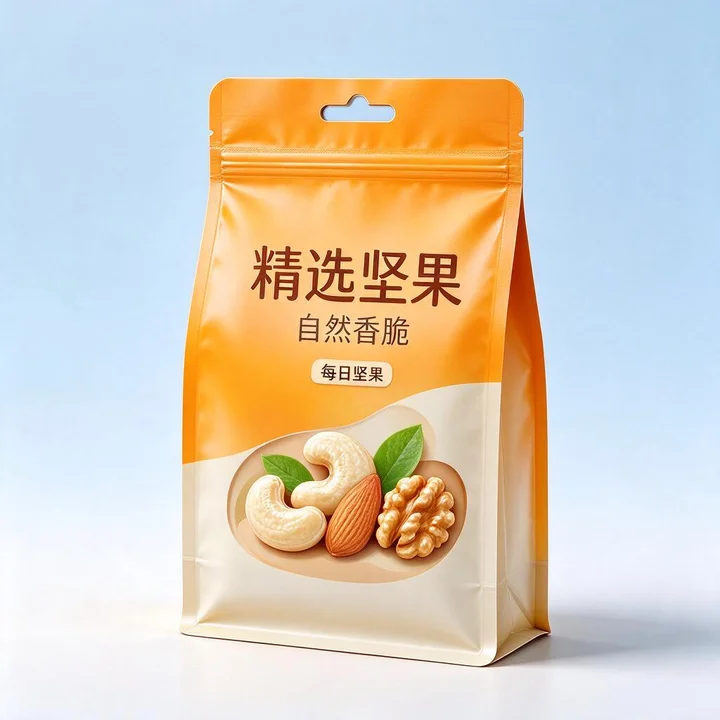 坚果飞机孔挂袋 商超挂售坚果加固飞机孔