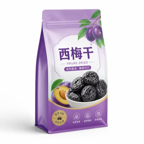 西梅干包装袋 西梅果干高阻隔防潮八边封复合袋