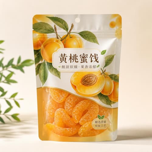 蜜饯防粘复合袋 高糖蜜饯防粘内层耐侵蚀零食包装袋