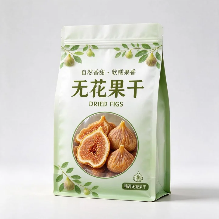 无花果干包装袋 干果蜜饯避光高阻隔八边