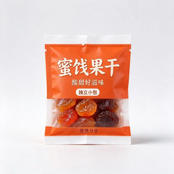 蜜饯三边封小袋 独立蜜饯果干易撕便携小