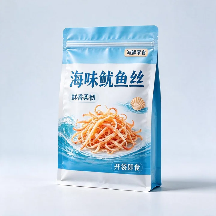 鱿鱼丝包装袋（海味鱿鱼丝高阻隔锁香彩