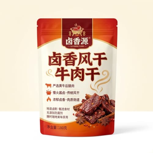 卤味肉干包装袋（卤制风干肉耐油高阻隔