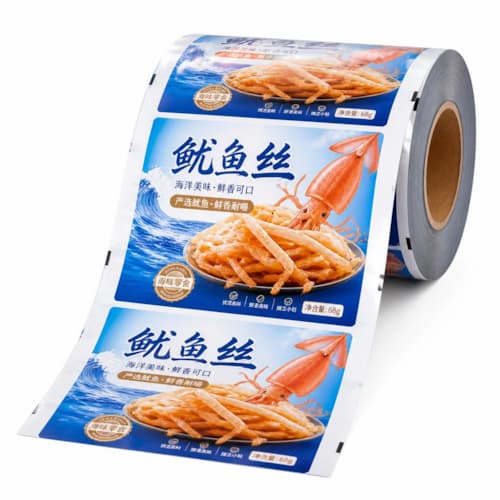海味零食自动卷膜（海鲜零食全自动封装