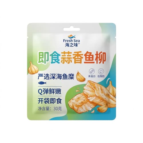 鱼柳零食包装袋（即食鱼柳耐油高阻隔彩
