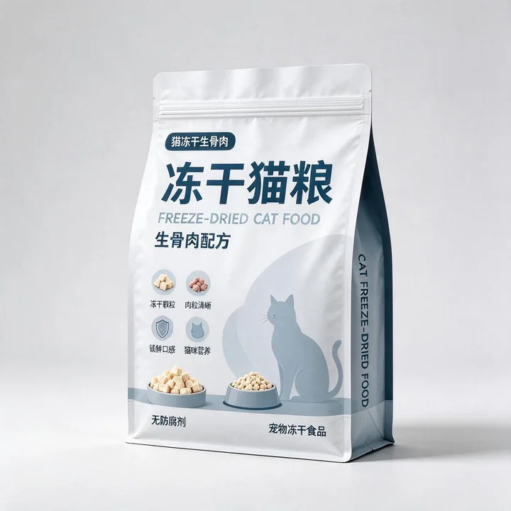 冻干猫粮包装袋（猫咪冻干生骨肉抗穿刺
