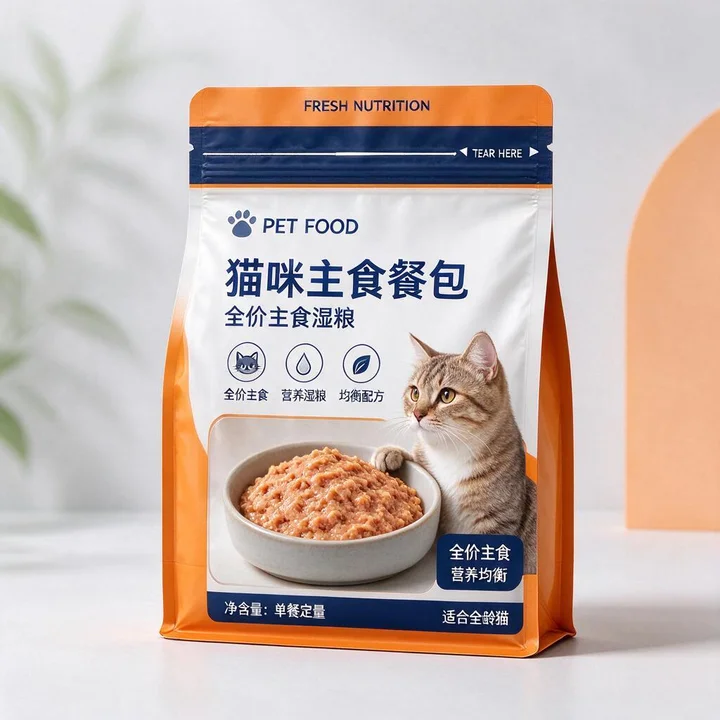 猫咪主食餐包袋（猫主食湿粮易撕口高阻
