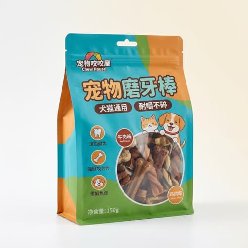 宠物磨牙棒包装袋（猫狗磨牙零食耐穿刺