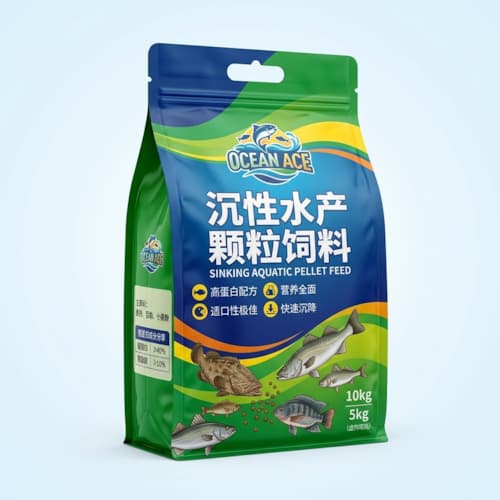 水产颗粒料包装袋（沉性水产颗粒饲料抗撕裂重膜袋）