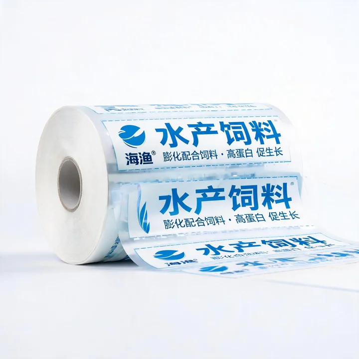 水产饲料自动卷膜（水产饲料全自动灌装复合包装膜）