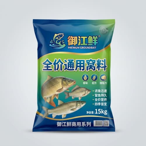 大包装窝料阀口袋（商用大袋钓鱼窝料排气防潮重膜袋）