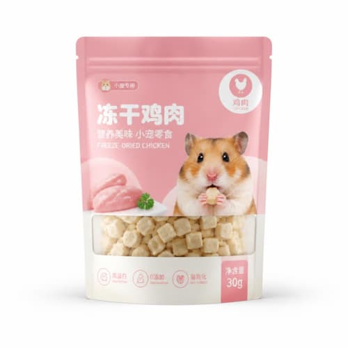 小宠冻干零食包装袋（小宠冻干肉零食抗碎避光复合袋）