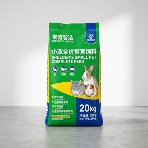 小宠粮大包装复合袋（繁育场大容量小宠
