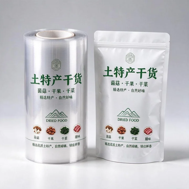 干货自动包装卷膜（土特产干货全自动灌