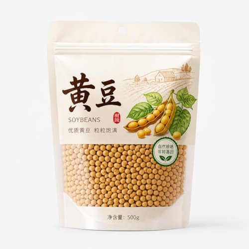 黄豆干货耐穿刺包装袋（硬质干货颗粒抗