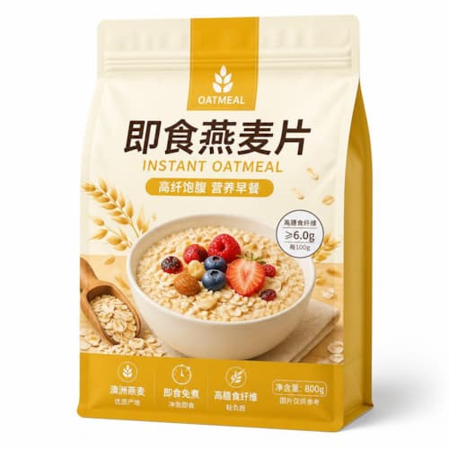 燕麦包装袋（燕麦片杂粮隔氧防哈喇高阻隔复合袋）
