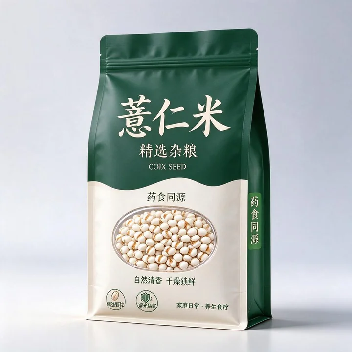 薏仁米包装袋（薏米杂粮避光隔氧高阻隔自立袋）