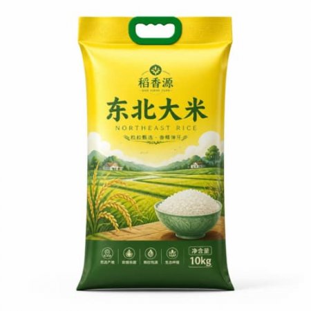 10kg 大米包装袋 十公斤粮食耐磨抗摔重膜包装袋