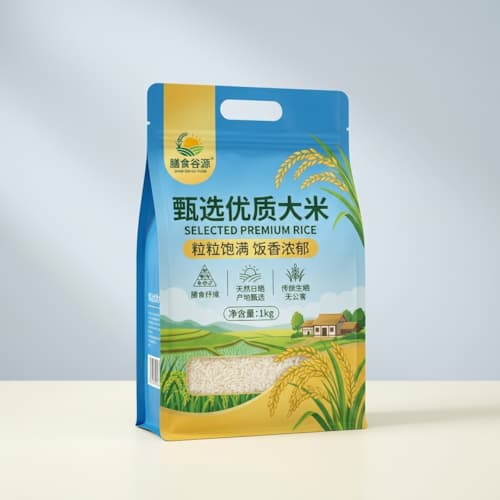 大米防虫包装袋 稻米隔氧抑制虫卵真空复