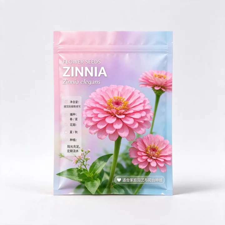 花卉种子三边封袋 花卉种子小规格独立分装密封袋