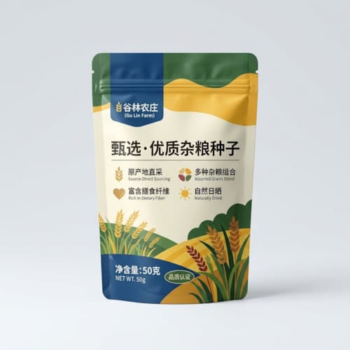 杂粮种子密封袋 杂粮种子防虫防潮密封复