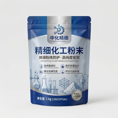 粉剂自立袋 化工粉末自立拉链防漏防潮包装袋