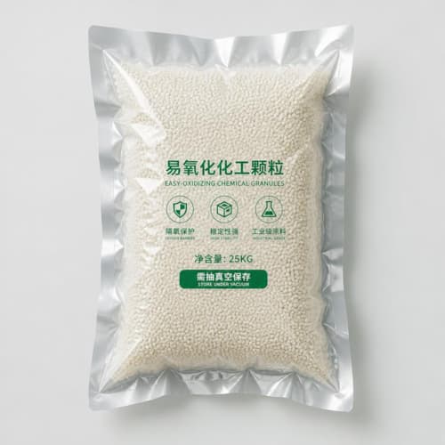 颗粒原料真空袋 易氧化化工颗粒抽真空隔氧包装袋
