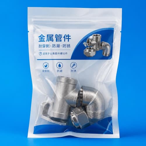 管件耐穿刺包装袋 金属管件尖角抗刺破防